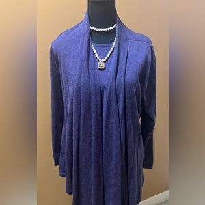 Gorgeous LAFAYETTE 148 Set made 100% of extra fine MERINO / LAINE.